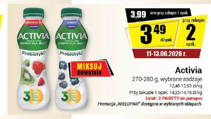 Activia promocja w Premium Nasz Sklep