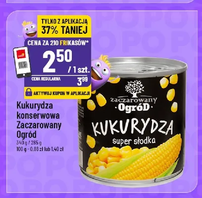 Kukurydza konserwowa Zaczarowany Ogród promocja w POLOmarket