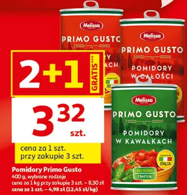 Pomidory Primo Gusto promocja w Auchan