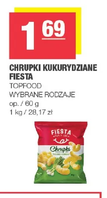 Chrupki kukurydziane Fiesta promocja w SPAR