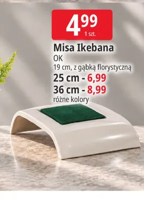 Misa Ikebana 19 cm Ok promocja w Leclerc