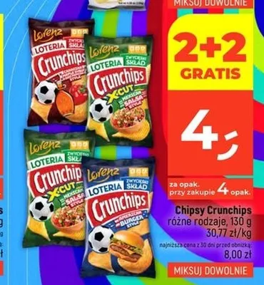 Chipsy Crunchips promocja w Dealz