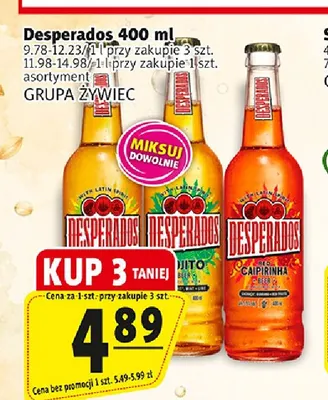 Piwo Desperados Red Caipirinha promocja w Prim Market