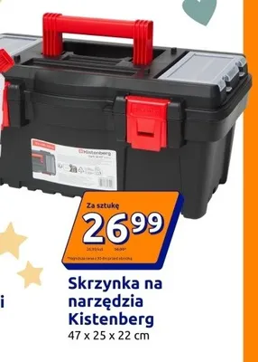 Skrzynka na narzędzia Kistenberg promocja w Action