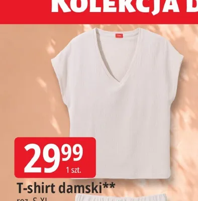 T-shirt damski Tissaia promocja w Leclerc