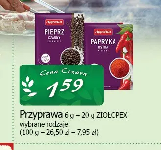 Przyprawa Ziołopex promocja w CEZAR Delikatesy