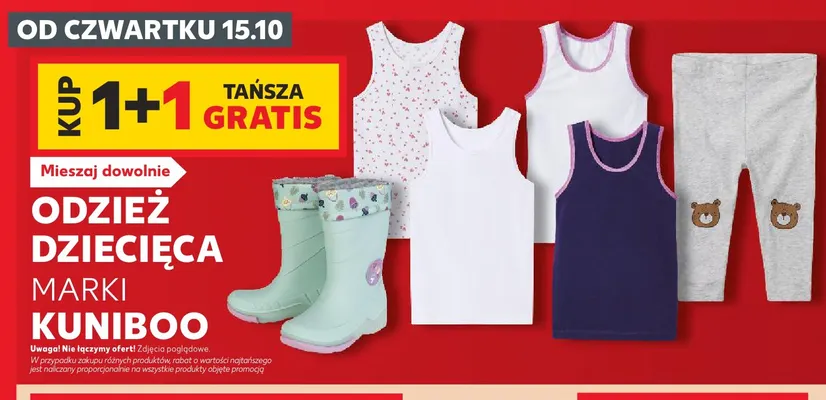 Odzież dziecięca marki Kuniboo promocja w Kaufland