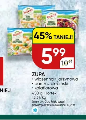 Zupa barszcz ukraiński Hortex promocja w Chata Polska