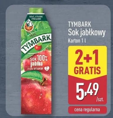 Sok jabłkowy promocja w Aldi