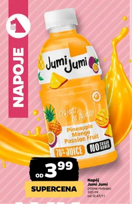 Napój Jumi Jumi promocja w Netto