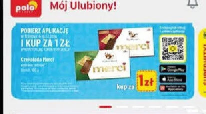 Czekolada Merci promocja w POLOmarket