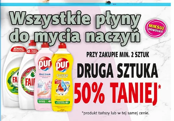Płyny do mycia naczyń promocja w Prim Market