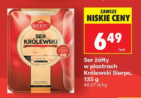 Ser promocja w Biedronka