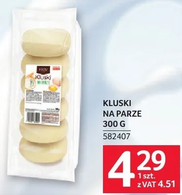 Kluski na parze 300g Proste Historie 582407 promocja w Selgros