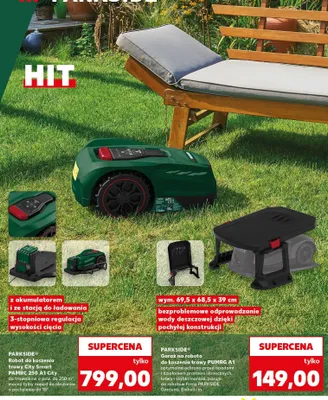 Robot do koszenia trawy Parkside City Smart PAMRC 250 A1 City promocja w Kaufland