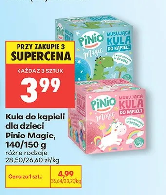 Kula do kąpieli dla dzieci Pinio Magic promocja w Biedronka