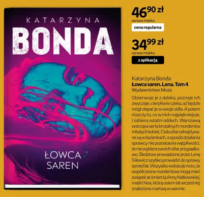 Książka Łowca saren. Lena. Tom 4 Katarzyna Bonda promocja w Empik