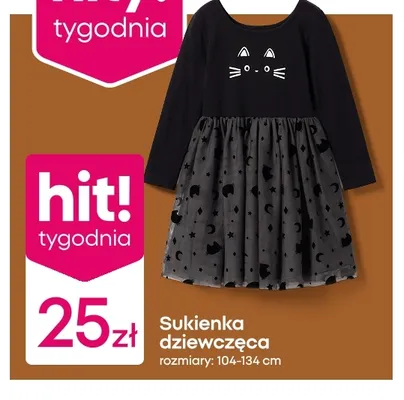 Sukienka dziewczęca promocja w Pepco