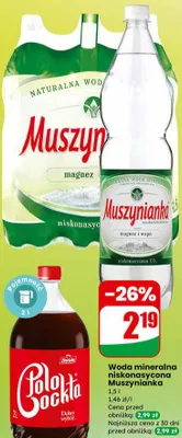 Napój gazowany Polo Cockta Zbyszko promocja w Dino