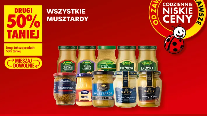 Musztarda kremska Parczew promocja w Biedronka