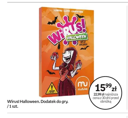 Gra Wirus! Halloween dodatek do gry Muduko promocja w Empik