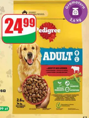 Sucha karma dla psa 2 rodzaje promocja w Dino