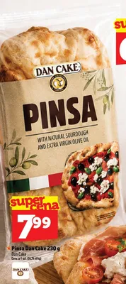 Pinsa Dan Cake promocja w TOPAZ
