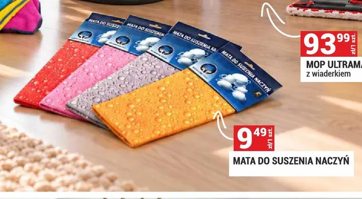 Mata do suszenia naczyń promocja w Merkury Market
