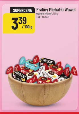 Praliny Michałki Wawel promocja w POLOmarket