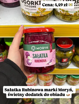 Sałatka rubinowa promocja w Dino