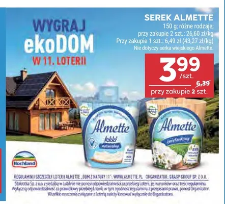 Serek Almette promocja w Stokrotka