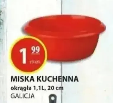 Miska kuchenna okrągła 1,1 l, 20 cm promocja w Zielony Koszyk