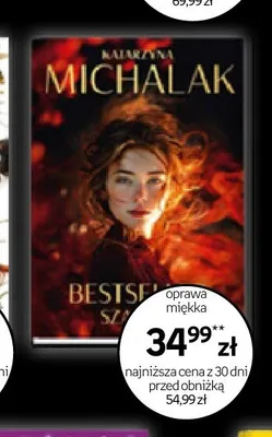 Książka Bestseller Katarzyna Michalak oprawa miękka promocja w Empik