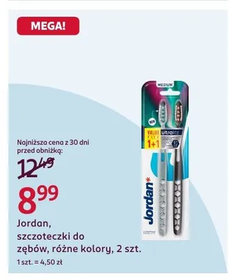 Szczoteczki do zębów różne kolory promocja w Rossmann