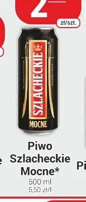 Piwo Szlacheckie Mocne promocja w Delikatesy Sezam