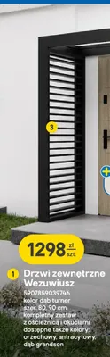 Drzwi zewnętrzne Wezuwiusz promocja w Castorama