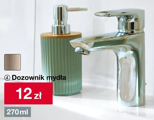 Dozownik mydła 270ml promocja w Woolworth