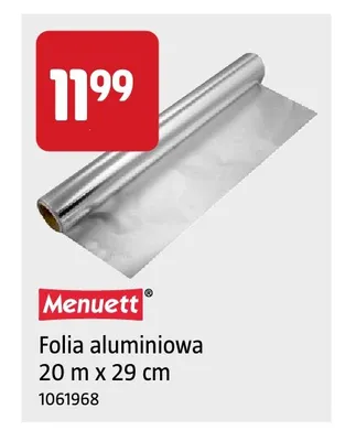 Folia aluminiowa Menuett 20 m x 29 cm promocja w Jula
