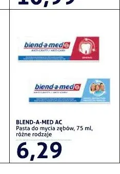 Pasta do zębów Blend-a-med AC promocja w Blue Stop