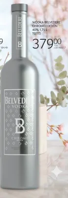 Wódka Belvedere Chrome Edition 40% 1,75L promocja w Selgros