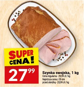 Szynka swojska promocja w Twój Market