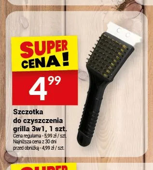 Szczotka do czyszczenia grilla 3w1 promocja w Twój Market