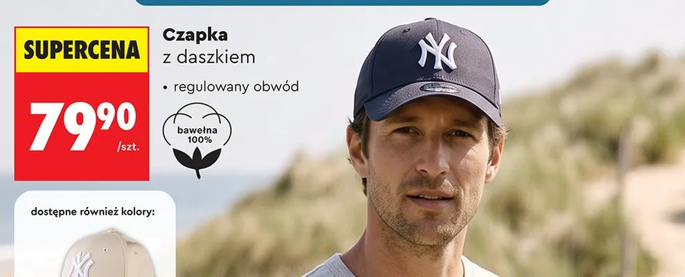Czapka z daszkiem New Era promocja w Biedronka