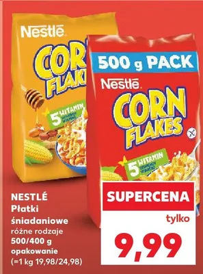 Płatki śniadaniowe różne rodzaje promocja w Kaufland