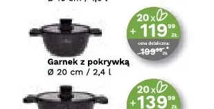 Garnek z pokrywką 20 cm 2,4 l Zwieger promocja w Stokrotka