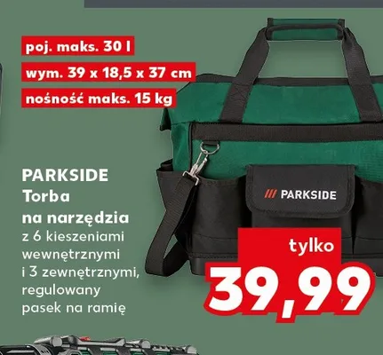 Torba na narzędzia Parkside promocja w Kaufland