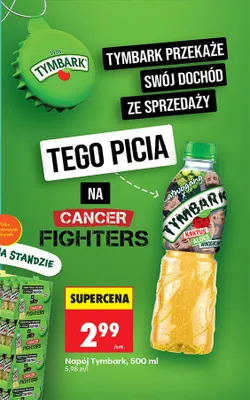 Napój Tymbark Kaktus Aloes Winogrono promocja w Biedronka