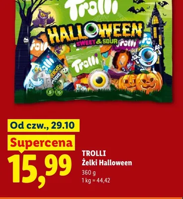 Żelki Trolli Halloween promocja w Lidl