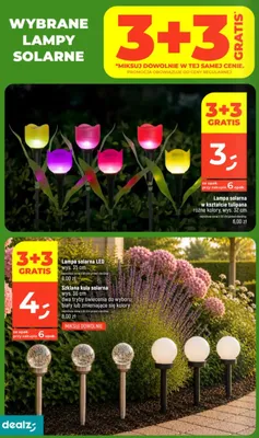 Szklana kula solarna promocja w Dealz