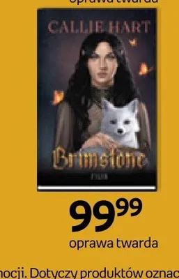 Książka Brimstone Callie Hart oprawa twarda promocja w Empik
